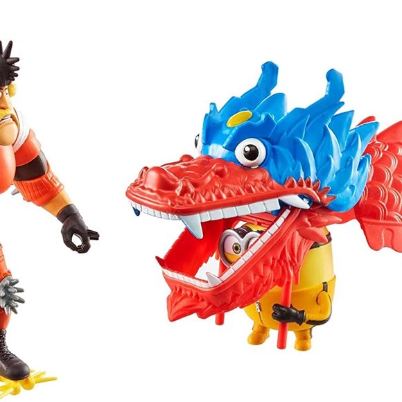 Minions: The Rise of Gru Dragon Disguise Story Pack with 2 Action Figures - Picture 2 of 4